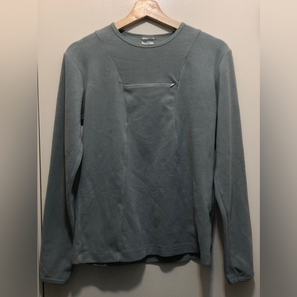 Vintage Nike Therma Fit Fleece Shirt Medium - Picture 1 of 11